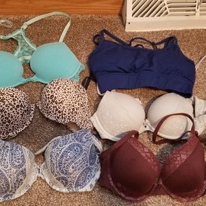 Victoria's Secret Bra's and 1 fabletics sports bra